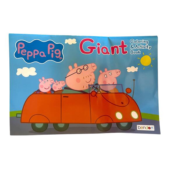 Peppa Pig Toy Gift Set – Large Plush, Activity Art Kit, Jumbo Book, Surprise Egg - Picture 4 of 8